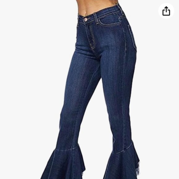 Jeans- Crop Fray NWOT - Picture 7 of 8